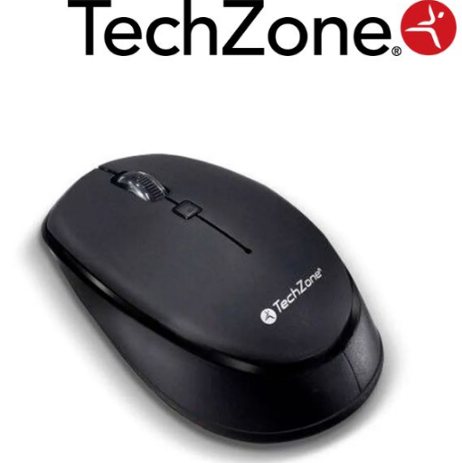 Mouse Inalambrico TechZone TZ19MOU01-INA