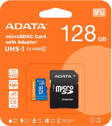 [AUSDX128GUICL10A1-RA1] Memoria Micro SD 128GB V10