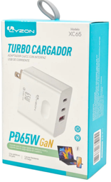Cubo Cargador Turbo 65W XC65